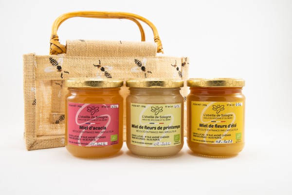 Panier "Le Doux" - 3 x 250g